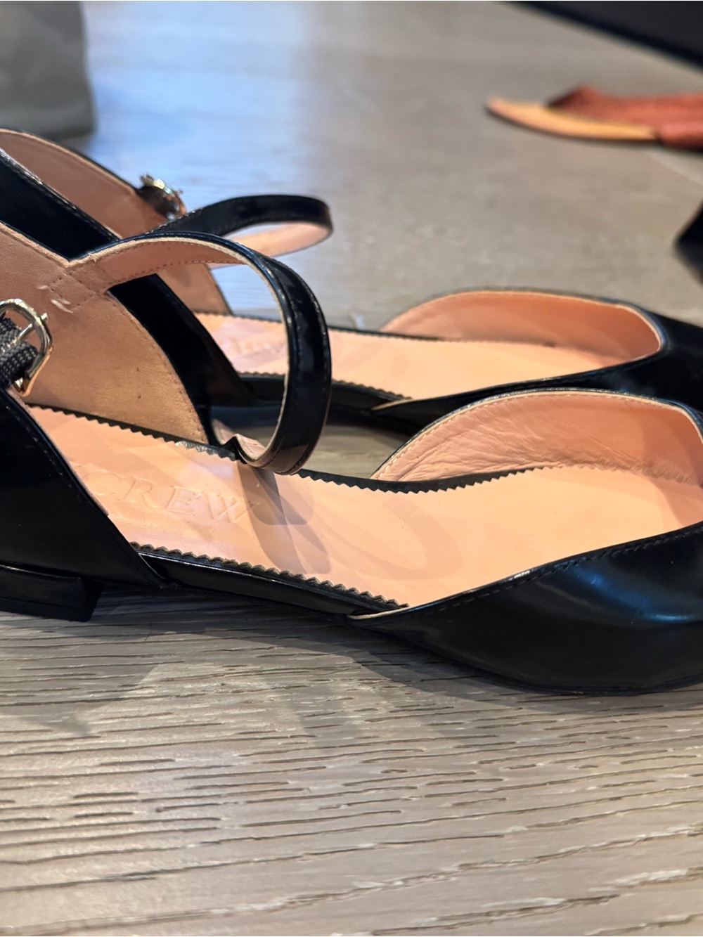 J. Crew Black Pointed-Toe Slingback Flats - Picture 5 of 5